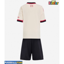 Liverpool Auswärts Trikotsatz Kinder 2025-26 Kurzarm (+ Kurze Hosen)